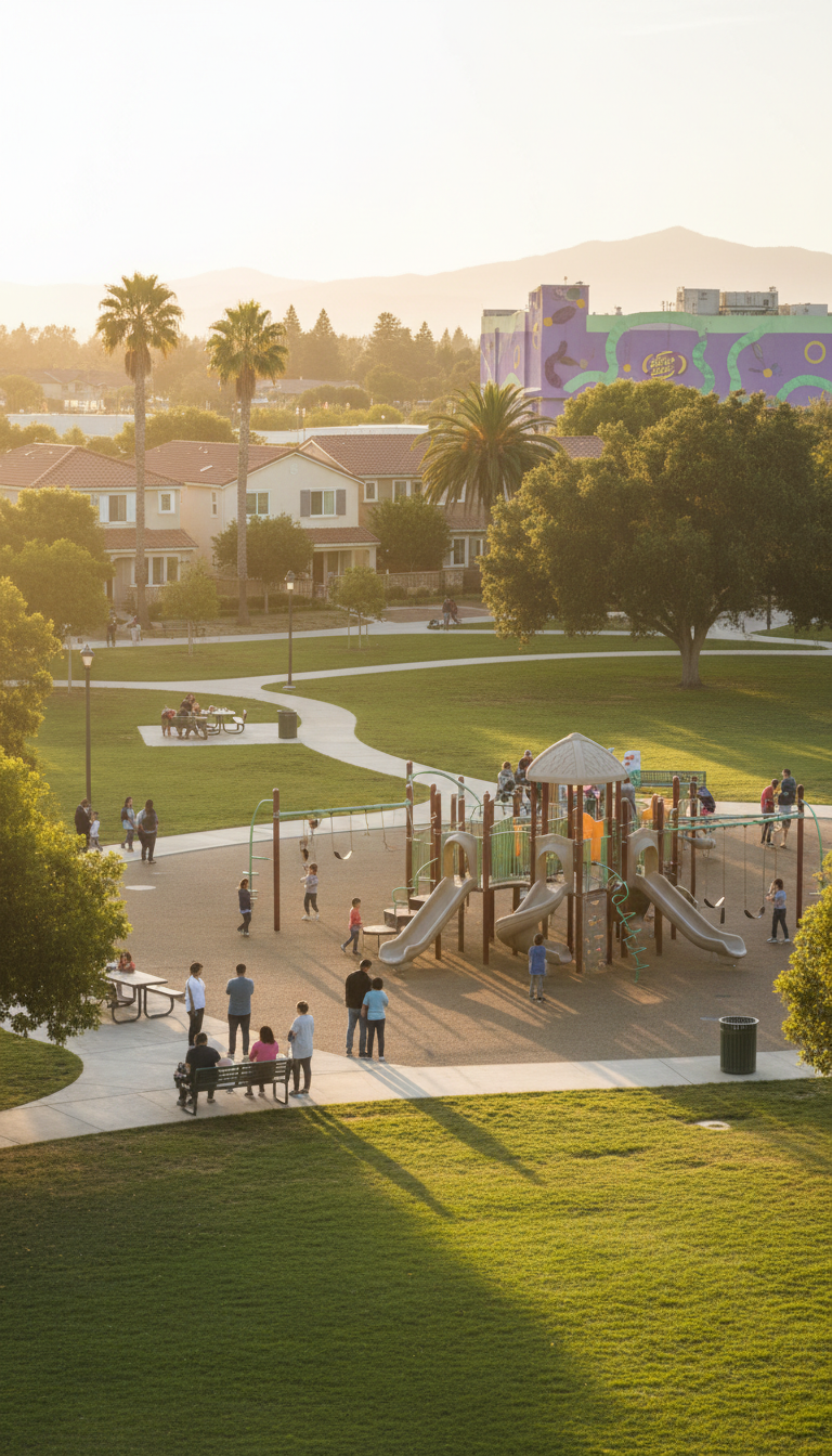 Fairfield California suburban community