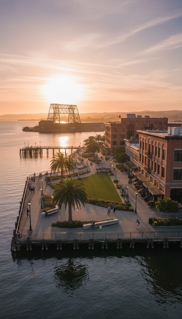 Vallejo California waterfront